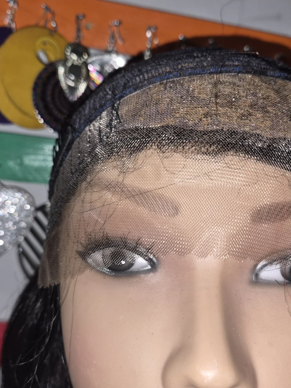 Black Wavy Lace Front Wig - Natural Black